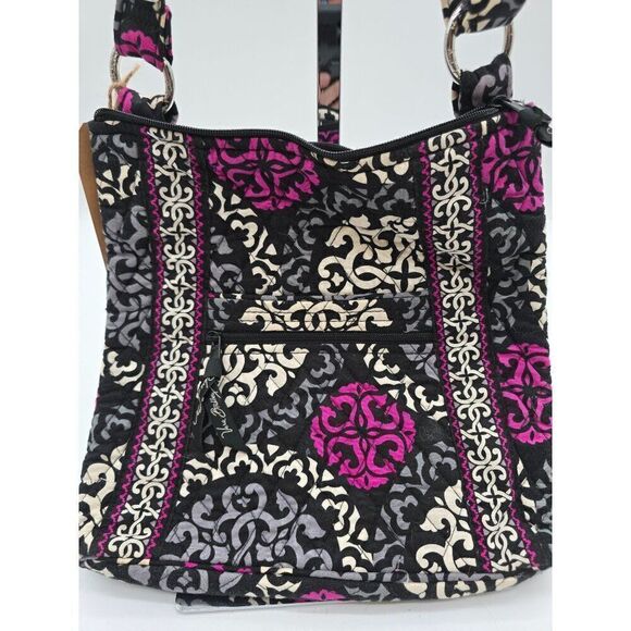 Vera Bradley Quilted Crossbody Bag - Patterned Multicolor - Adjustable Strap - Z - Picture 1 of 8